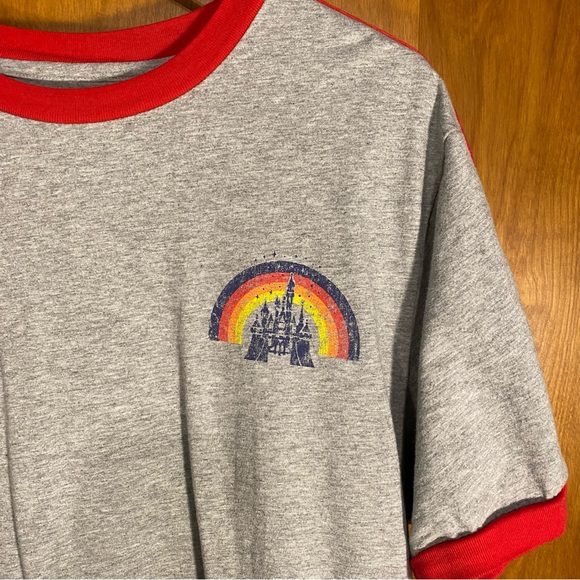 DISNEY DISNEYLAND DISNEY PARKS Ringer T-shirt Men’s L - Picture 8 of 8